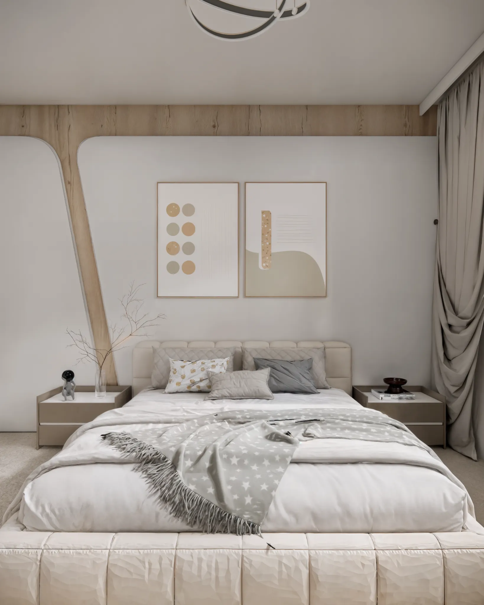Dormitor Beige